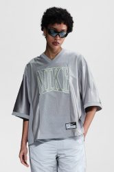 Nike Oversize T-Shirt - Light Smoke Grey S Damen