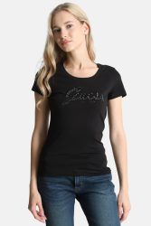 Guess T-Shirt - Black S Damen