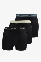 Calvin Klein Underwear Dreierpack Boxershorts - Black + Hemisphere Blue + Ash L Herren