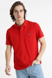 Lacoste - Poloshirt, kurzarm, für Herren, Rot, Größe M (T4)