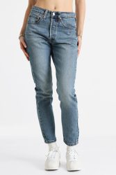 Levi's 501 High Rise Skinny Jeans L28 - Medium Indigo Worn In 27/28 Damen