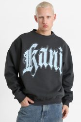 Karl Kani Sweatshirt - Dark Grey M Herren