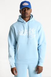 Hoodrich Oversize Kapuzensweatshirt - Clear Sky M Herren
