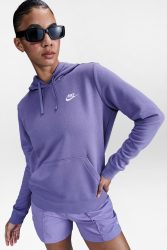 Nike Sportswear Club Fleece Kapuzensweatshirt - Dusty Amethyst M Damen