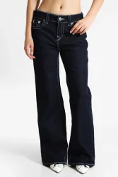 True Religion Bobbi Baggy Fit Jeans - Body Rinse 25 Damen