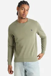 U.S. Polo Assn. Max Sweatshirt - Olive M Herren