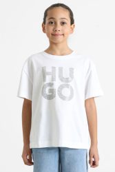 Hugo Oversize T-Shirt - White 12 Kids