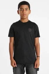 Zavetti Canada Revosso T-Shirt - Jet Black XL Kids