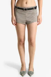 Only ONLBRADA Stoffshorts - Pumice Stone 34 Damen