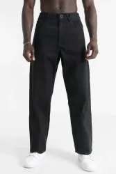 Volcom Billow Loose Fit Jeans - Black 28 Herren
