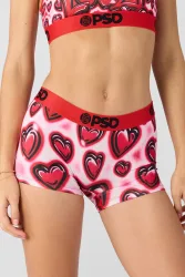 PSD Underwear Panty - White + Red XS Damen