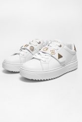 Guess Drift Plateau Sneaker - Offwhite EU38 Damen