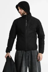 EA7 Emporio Armani Leichte gesteppte Daunenjacke - Black S Herren