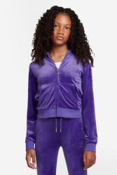 Juicy Couture Samt Jacke - Purple 12 Kids