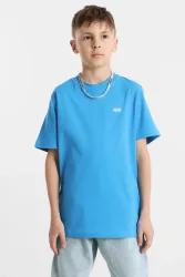 Vans Left Chest T-Shirt - Bright Azure XL Kids
