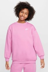 Nike Sportswear Club Fleece Oversize Sweatshirt - Magic Flamingo M Kids
