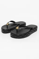 Guess Plateau Flip Flops - Jet Black EU35/36 Damen