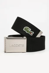 Lacoste Webband-Gürtel - Schwarz 90 Herren