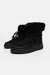 Inuikii Classic Gefütterte Winterstiefelette - Black EU37 Damen