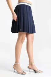 Lacoste Mini Faltenrock mit Innenshorts - Navy 16 Kids