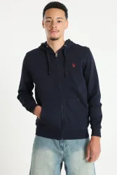 U.S. Polo Assn. Kapuzensweatjacke - Navy S Herren