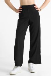 Only Kaylie Strukturierte Stoffhose L32 - Black S/32 Damen
