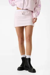 Guess Jeans Sweatrock mit Innenshorts - Summer Lilac XS Damen