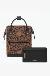 Cabaïa Gaya Teddy Rucksack 12L - Leopard Einheitsgroesse