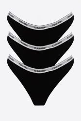 Calvin Klein - String, für Damen, Black, Größe S