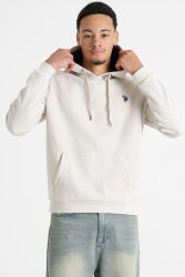 U.S. Polo Assn. Rain Kapuzensweatshirt - Stone XL Herren