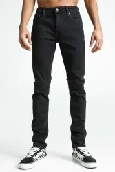 Jack & Jones Liam Skinny Jeans L32 - Black Denim 33/32 Herren