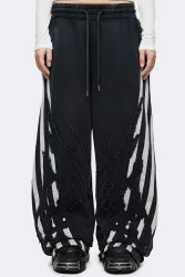 Minga London Dub Sweathose - Black Washed M Damen