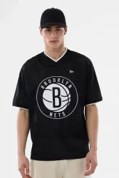 New Era Mesh Oversize T-Shirt - Black L Herren