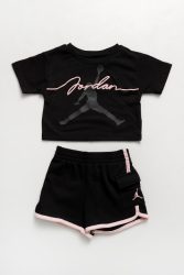 Jordan Baby-Set - Black 24m