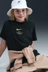 Nike T-Shirt - Black L Kids