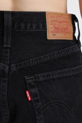 Levi's 501 Jeansshorts - Black Destructed 25 Damen