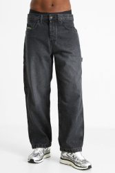 DC Worker Baggy Fit Jeans - Black Washed 30 Herren