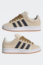 Adidas Originals Campus 00s Sneaker - Wonder White + Carbon + Footwear White EU36 2/3 Kids
