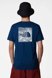 The North Face Redbox Celebration T-Shirt - Estate Blue M Herren