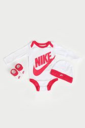 Nike Baby-Set - Weiss + Pink 0m