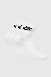 Nike Dreierpack Socken - Weiss + Schwarz EU42-46