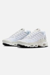 Nike Air Max Plus Sneaker - Pure Platinum + Metallic Silver EU40 Herren