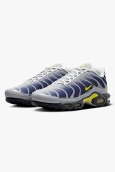 Nike Air Max Plus Sneaker - Metallic Silver + Obsidian + Opti Yellow EU40.5 Herren