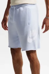 Nike Club Alumni Sweatshorts - Hydrogen Blue + White M Herren