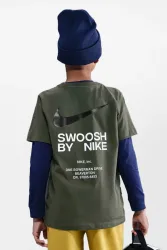 Nike T-Shirt - Khaki L Kids