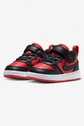 Nike Court Borough Recraft Baby Sneaker - University Red + Black EU22