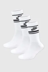 Nike Dreierpack Socken - Weiss EU34-38