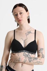 Emporio Armani Triangel-BH - Black M Damen