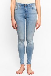 Tally Weijl Push-up Skinny Jeans - Light Blue Used 34 Damen