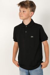 Lacoste Poloshirt - Schwarz 10 Kids
